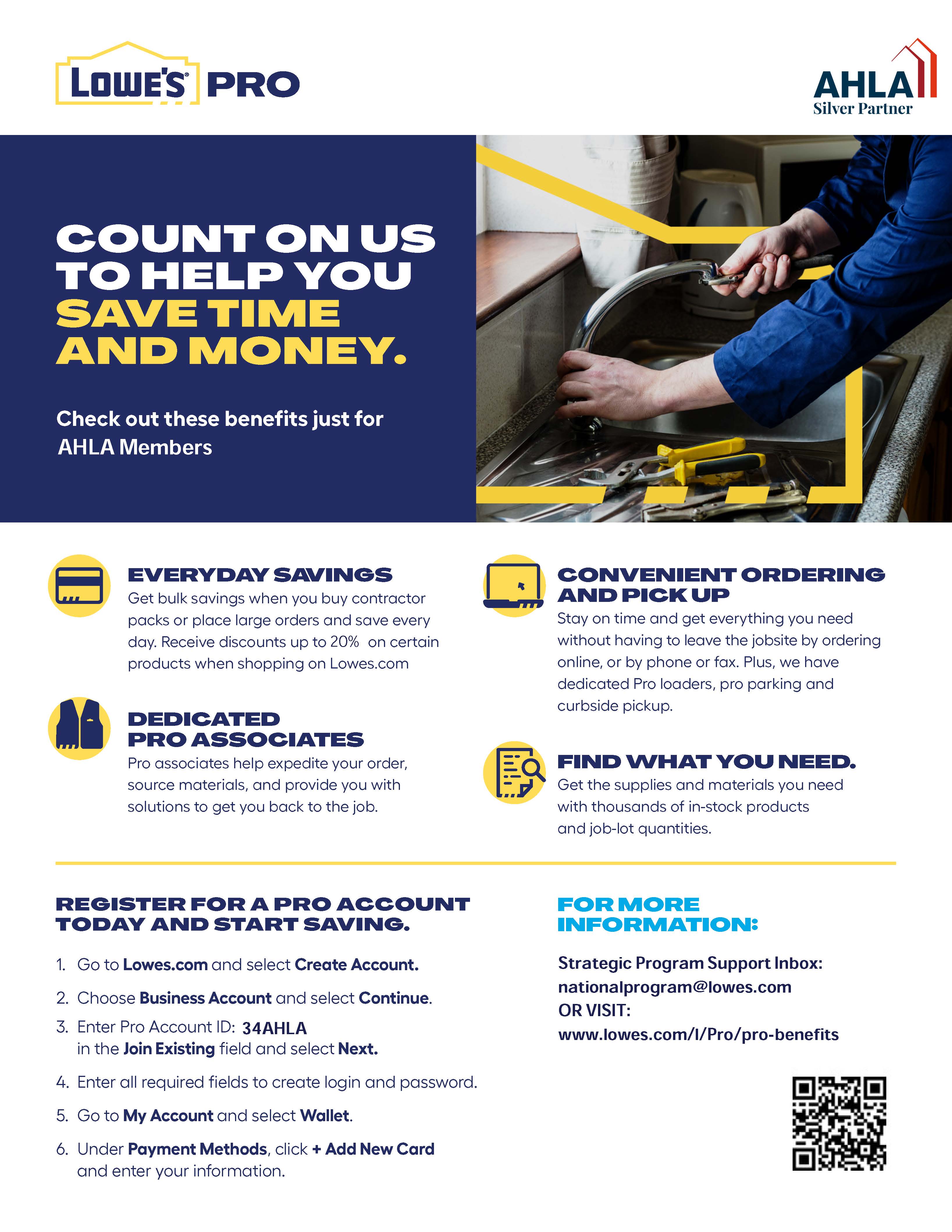 Lowe's Pro Partner Spotlight AHLA